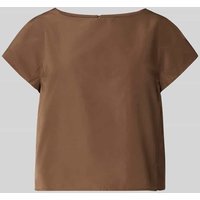 Weekend Max Mara Boxy Fit Top mit abgerundetem Saum Modell 'PARANA' in Dunkelbraun, Größe 34 Weekend Max Mara Boxy Fit Top mit abgerundetem Saum Modell 'PARANA' in Dunkelbraun, Größe 34 von Weekend Max Mara