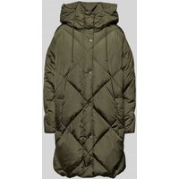 Weekend Max Mara Daunenmantel mit Eingrifftaschen Modell 'CALERNO' in Khaki, Größe 44 von Weekend Max Mara