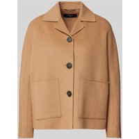 Weekend Max Mara Jacke mit aufgesetzten Taschen Modell 'SALE' in Camel, Größe 40 von Weekend Max Mara