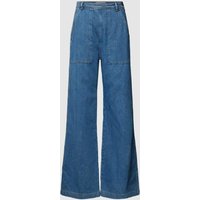 Weekend Max Mara Jeans mit weitem Bein Modell 'PATRONI' in Jeansblau, Größe 42 von Weekend Max Mara
