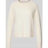 Weekend Max Mara Kaschmirstrickpullover mit Rundhalsausschnitt Modell 'TAGO' in Ecru, Größe XXL von Weekend Max Mara
