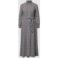 Weekend Max Mara Kleid mit durchgehender Knopfleiste und regulärem Schnitt in Hellblau, Größe 34 von Weekend Max Mara