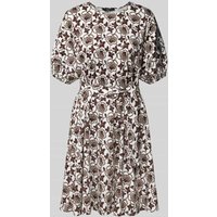 Weekend Max Mara Knielanges Kleid aus reiner Baumwolle Modell 'GENERO' in Hellbraun, Größe XXL von Weekend Max Mara