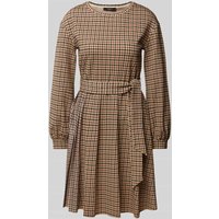 Weekend Max Mara Knielanges Kleid mit Taillengürtel Modell 'VETTA' in Sand, Größe XL von Weekend Max Mara