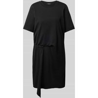 Weekend Max Mara Knielanges T-Shirt-Kleid mit Rundhalsausschnitt Modell 'MANCHE' in Black, Größe XXL von Weekend Max Mara