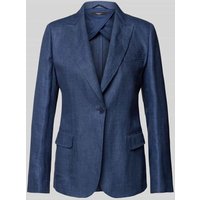 Weekend Max Mara Leinenblazer mit Reverskragen Modell 'NALUT' in Marine, Größe 40 Weekend Max Mara Leinenblazer mit Reverskragen Modell 'NALUT' in Marine, Größe 40 von Weekend Max Mara
