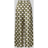 Weekend Max Mara Loose Fit Seidenhose mit Allover-Muster Modell 'FIBBIA' in Gruen, Größe 42 Weekend Max Mara Loose Fit Seidenhose mit Allover-Muster Modell 'FIBBIA' in Gruen, Größe 42 von Weekend Max Mara