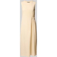 Weekend Max Mara Midikleid mit seitlicher Raffung Modell 'TENEBRE' in Offwhite, Größe XXL Weekend Max Mara Midikleid mit seitlicher Raffung Modell 'TENEBRE' in Offwhite, Größe XXL von Weekend Max Mara
