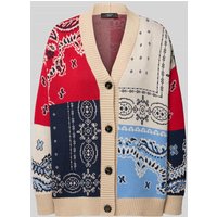 Weekend Max Mara Oversized Cardigan aus reiner Baumwolle Modell 'BAOBAB' in Blau, Größe XXL von Weekend Max Mara