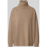 Weekend Max Mara Oversized Rollkragenpullover aus reiner Schurwolle Modell 'BORGIA' in Hazel Melange, Größe XXL Weekend Max Mara Oversized Rollkragenpullover aus reiner Schurwolle Modell 'BORGIA' in Hazel Melange, Größe XXL von Weekend Max Mara