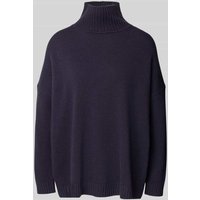 Weekend Max Mara Oversized Rollkragenpullover aus reiner Schurwolle Modell 'BORGIA' in Marine, Größe XXL Weekend Max Mara Oversized Rollkragenpullover aus reiner Schurwolle Modell 'BORGIA' in Marine, Größe XXL von Weekend Max Mara