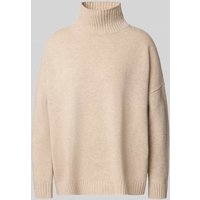 Weekend Max Mara Oversized Rollkragenpullover aus reiner Schurwolle Modell 'BORGIA' in Sand Melange, Größe XXL Weekend Max Mara Oversized Rollkragenpullover aus reiner Schurwolle Modell 'BORGIA' in Sand Melange, Größe XXL von Weekend Max Mara