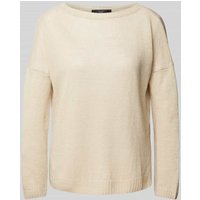 Weekend Max Mara Oversized Strickpullover mit U-Boot-Ausschnitt Modell 'GARENNA' in Sand, Größe S von Weekend Max Mara