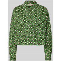 Weekend Max Mara Regular Fit Bluse mit Hemdblusenkragen Modell 'RAGTIME' in Gruen, Größe 42 von Weekend Max Mara
