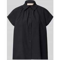 Weekend Max Mara Regular Fit Bluse mit Kappärmeln Modell 'VALLO' in Black, Größe 36 von Weekend Max Mara