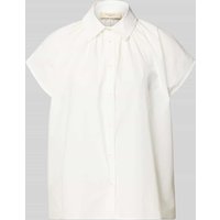 Weekend Max Mara Regular Fit Bluse mit Kappärmeln Modell 'VALLO' in Weiss, Größe 40 von Weekend Max Mara