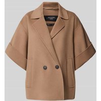 Weekend Max Mara Regular Fit Jacke aus reiner Schurwolle in Hellbraun, Größe 38 Weekend Max Mara Regular Fit Jacke aus reiner Schurwolle in Hellbraun, Größe 38 von Weekend Max Mara