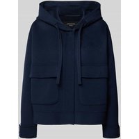 Weekend Max Mara Regular Fit Jacke mit Kapuze aus Woll-Mix Modell 'GARY' in Marine, Größe 40 Weekend Max Mara Regular Fit Jacke mit Kapuze aus Woll-Mix Modell 'GARY' in Marine, Größe 40 von Weekend Max Mara