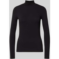 Weekend Max Mara Regular Fit Langarmshirt aus Viskose-Mix Modell 'MULTIF' in Black, Größe XL von Weekend Max Mara