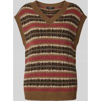Weekend Max Mara Regular Fit Pullunder aus reiner Alpakawolle in Camel, Größe S von Weekend Max Mara