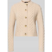 Weekend Max Mara Regular Fit Strickjacke aus reiner Wolle Modell 'ABITO' in Beige, Größe XL Weekend Max Mara Regular Fit Strickjacke aus reiner Wolle Modell 'ABITO' in Beige, Größe XL von Weekend Max Mara
