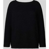 Weekend Max Mara Regular Fit Strickpullover mit Woll-Anteil Modell 'XENO' in Black, Größe L von Weekend Max Mara