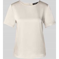 Weekend Max Mara Regular Fit T-Shirt aus Satin und Jersey Modell 'GILBERT' in Ecru, Größe XXL Weekend Max Mara Regular Fit T-Shirt aus Satin und Jersey Modell 'GILBERT' in Ecru, Größe XXL von Weekend Max Mara