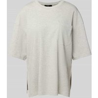 Weekend Max Mara Regular Fit T-Shirt aus reiner Baumwolle Modell 'ESEDRA' in Hellgrau, Größe XXL von Weekend Max Mara