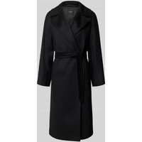 Weekend Max Mara Regular Fit Wollmantel aus reiner Schurwolle Modell 'RESINA' in Black, Größe 42 von Weekend Max Mara
