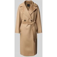Weekend Max Mara Regular Fit Wollmantel aus reiner Schurwolle Modell 'RESINA' in Camel, Größe 34 von Weekend Max Mara