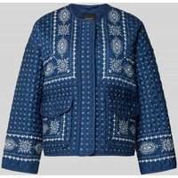 Weekend Max Mara Relaxed Fit Steppjacke aus reiner Baumwolle Modell 'JADER' in Marine, Größe 34 von Weekend Max Mara