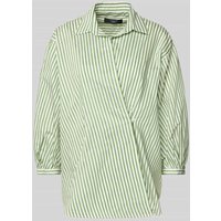Weekend Max Mara Relaxed Fit Wickelbluse mit Knopfverschluss Modell 'CECI' in Gruen, Größe 38 von Weekend Max Mara