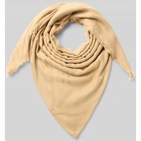 Weekend Max Mara Schulterschal aus Baumwoll-Modal-Mix Modell 'LUGLIO' in Beige, Größe 1 von Weekend Max Mara
