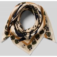 Weekend Max Mara Seidentuch mit Allover-Muster Modell 'ONESTO' in Beige, Größe 1 von Weekend Max Mara