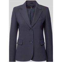 Weekend Max Mara Slim Fit Blazer mit Reverskragen in Marine, Größe 40 Weekend Max Mara Slim Fit Blazer mit Reverskragen in Marine, Größe 40 von Weekend Max Mara