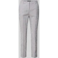 Weekend Max Mara Slim Fit Stoffhose mit verkürztem Schnitt Modell 'STARLET' in Dunkelblau, Größe 38 von Weekend Max Mara