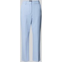 Weekend Max Mara Stoffhose mit französischen Eingrifftaschen Modell 'RANA' in Hellblau, Größe 38 von Weekend Max Mara