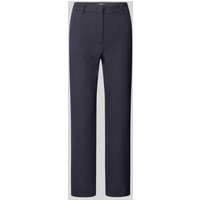 Weekend Max Mara Stoffhose mit französischen Eingrifftaschen Modell 'RANA' in Marine, Größe 40 von Weekend Max Mara