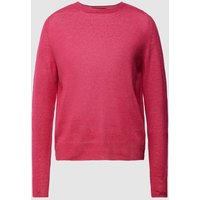 Weekend Max Mara Strickpullover aus reinem Flachs Modell 'ATZECO' in Fuchsia, Größe XS von Weekend Max Mara