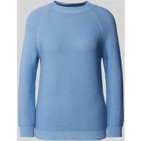 Weekend Max Mara Strickpullover mit Raglanärmeln Modell 'LINZ' in Hellblau, Größe XXL von Weekend Max Mara