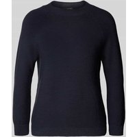 Weekend Max Mara Strickpullover mit Raglanärmeln Modell 'LINZ' in Marine, Größe L von Weekend Max Mara