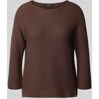 Weekend Max Mara Strickpullover mit Rundhalsausschnitt Modell 'ADDOTTO' in Dunkelbraun, Größe XXL von Weekend Max Mara