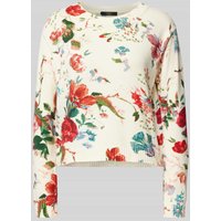 Weekend Max Mara Strickpullover mit Rundhalsausschnitt Modell 'DENIS' in Weiss, Größe L von Weekend Max Mara