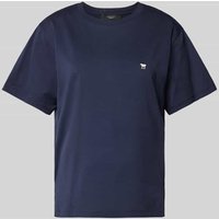 Weekend Max Mara T-Shirt mit Logo-Stitching Modell 'VENACO' in Marine, Größe XS von Weekend Max Mara