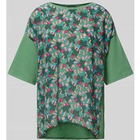 Weekend Max Mara T-Shirt mit Muster-Print Modell 'MALAGA' in Dunkelgruen, Größe M Weekend Max Mara T-Shirt mit Muster-Print Modell 'MALAGA' in Dunkelgruen, Größe M von Weekend Max Mara