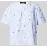 Weekend Max Mara T-Shirt mit Rundhalsausschnitt Modell 'EDITTA' in Hellblau, Größe XL von Weekend Max Mara