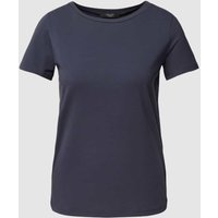 Weekend Max Mara T-Shirt mit Rundhalsausschnitt Modell 'MULTIB' in weiß in Marine, Größe XS von Weekend Max Mara