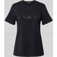 Weekend Max Mara T-Shirt mit Rundhalsausschnitt Modell 'VELLO' in Black, Größe XXL von Weekend Max Mara