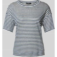 Weekend Max Mara T-Shirt mit überschnittenen Schultern Modell 'BARCA' in Dunkelblau, Größe M von Weekend Max Mara