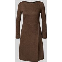 Weekend Max Mara Tailliertes Jersey-Kleid aus Viskose-Mix Modell 'BALOCCO' in Schoko, Größe L von Weekend Max Mara